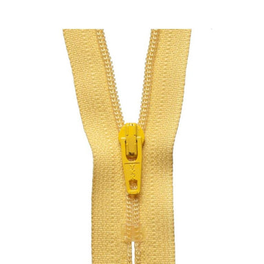 YKK Regular Zip - Yellow Gold from Jaycotts Sewing Supplies