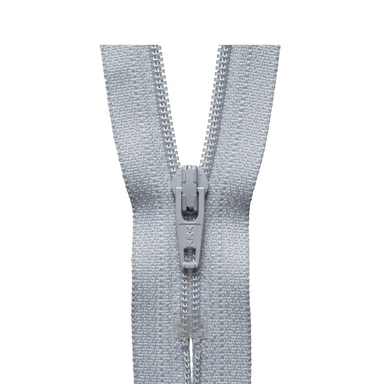 YKK Regular Zip - Silver Grey from Jaycotts Sewing Supplies