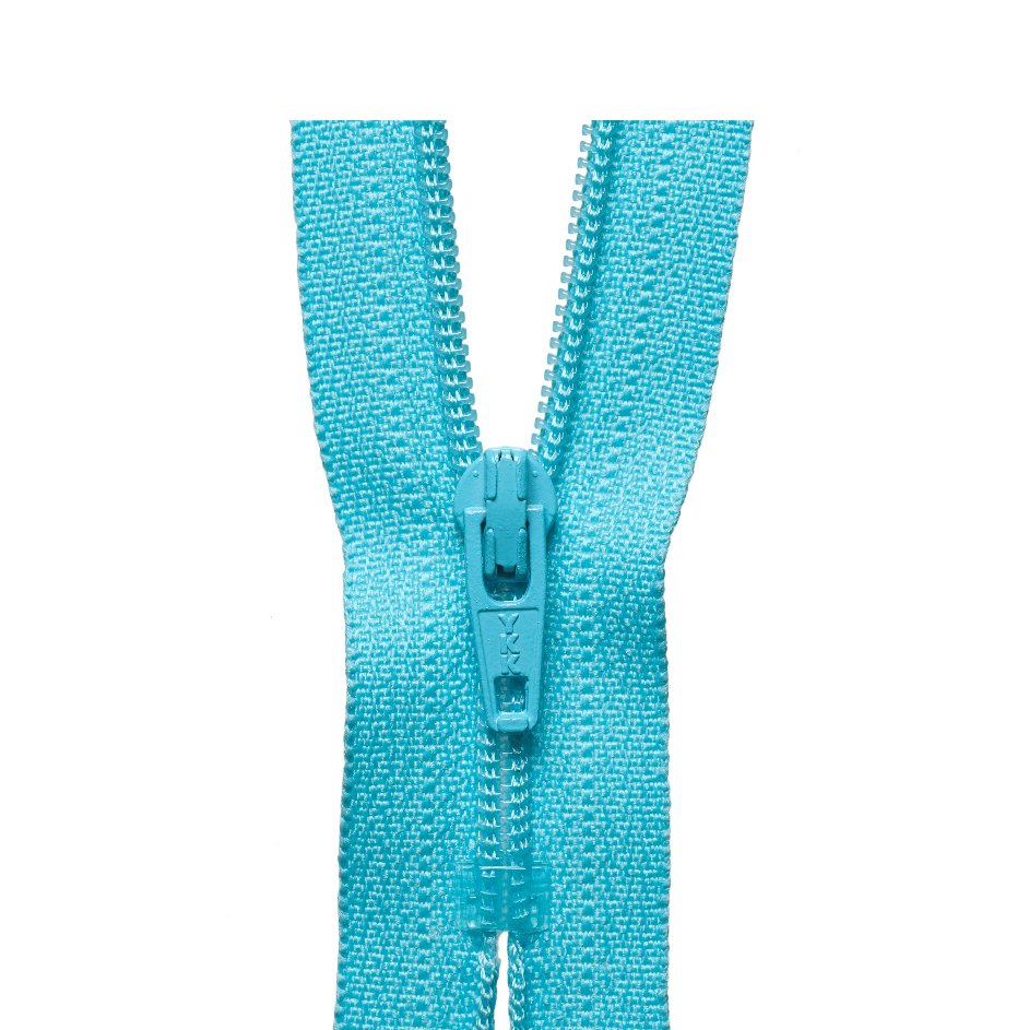 YKK Regular Zip  - Aqua from Jaycotts Sewing Supplies